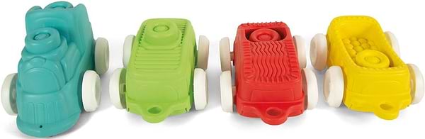 Фото - Базовий ігровий транспорт для малюка Clementoni з конструктором Sensory Train серія Soft Clemmy (17424)