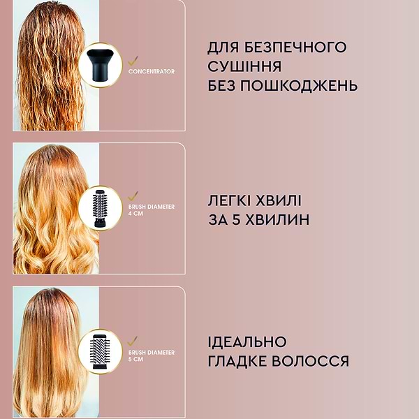 Фото - Уценка - Фен-щетка Rowenta CF9550F0