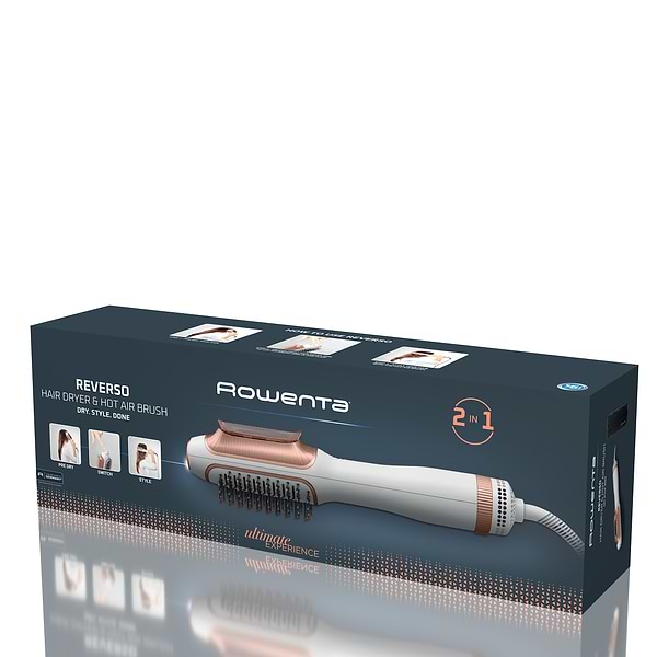 Фото - Фен-щетка Rowenta CF9820F0 Reverso Dry&Brush 2в1