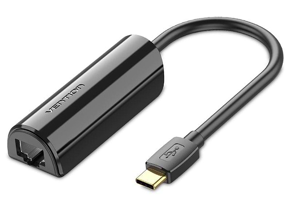 Фото - Переходник USB Type-C - RJ-45 Vention USB 3.1 Type-C - RJ45 (CFABB) Фото - Переходник USB Type-C - RJ-45 Vention USB 3.1 Type-C - RJ45 (CFABB)