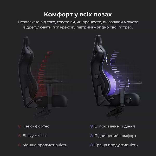 Фото - Крісло для геймерів Anda Seat Kaiser 4 Size XL Dark Gray Linen Fabric (AD12YDDC-XLL-20-GB-CF)