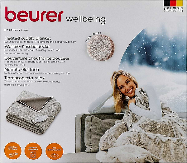 Фото - Электроодеяло Beurer HD 75 Nordic