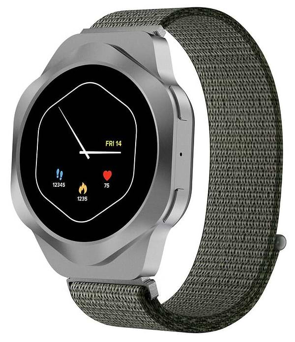 Фото - Смарт-годинник Canyon Hexagon SW-88 BT-CALL Silver (CNS-SW88SS)