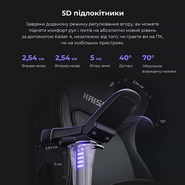 Фото - Крісло для геймерів Anda Seat Kaiser 4 Size XL Dark Gray Linen Fabric (AD12YDDC-XLL-20-GB-CF)
