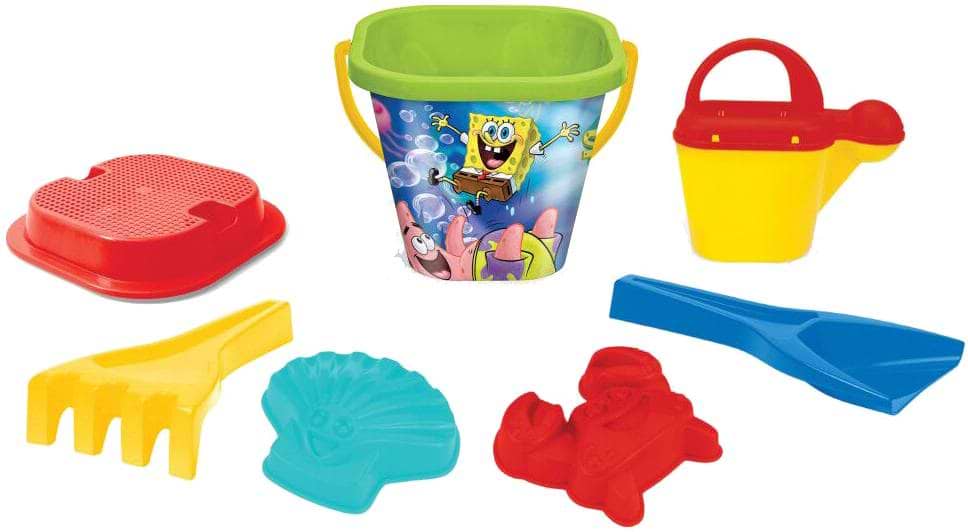Купити Набір для гри в пісочниці Wader 7 ел. "Губка Боб", Spongebob (81642) - Фото 1 Набір для гри в пісочниці Wader 7 ел. "Губка Боб", Spongebob (81642) - Фото 1