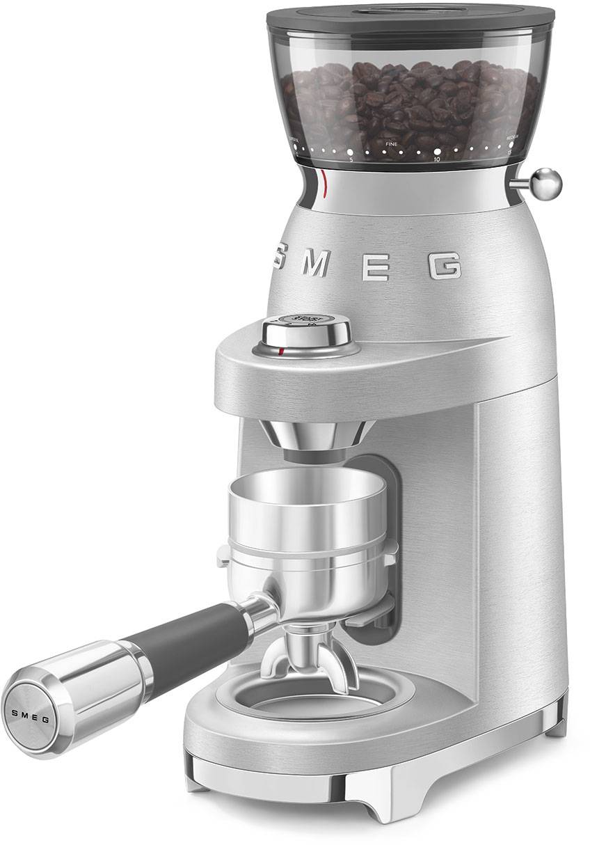 Фото - Кофемолка Smeg CGF02SSEU