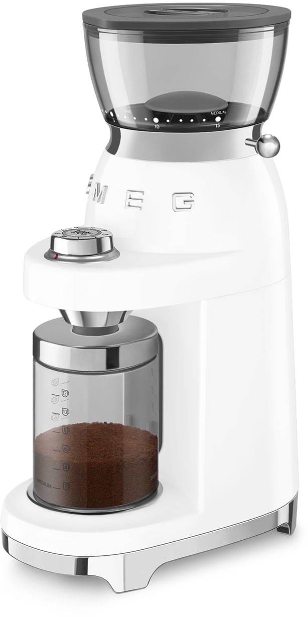 Фото - Кофемолка Smeg CGF03WHEU