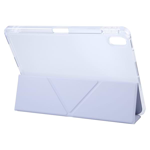 Фото - Чехол для планшета BeCover Ultra Slim Origami Transparent с креплением Apple iPad Mini 6 2021 Purple (712933)