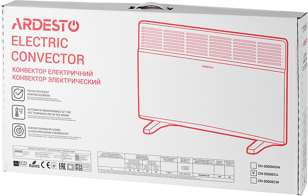 Фото - Конвектор Ardesto CH-2000ECA