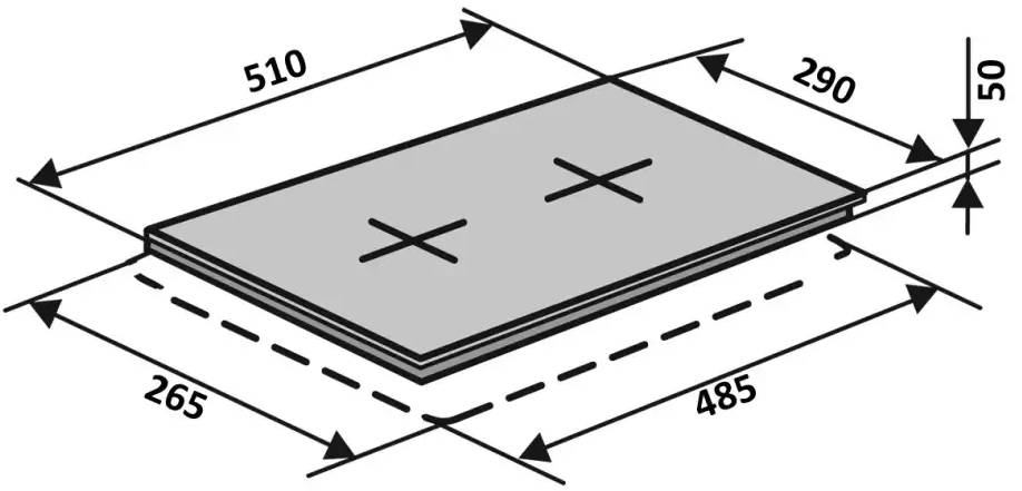 Фото - Варочная панель электрическая Ventolux CH 32 TC SL