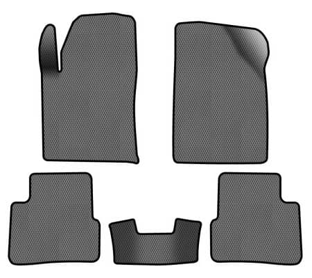 EVA килимки в салон авто EVAtech для Dart Dodge 2012-2016 1 покоління Sedan USA DE1865C5RGB