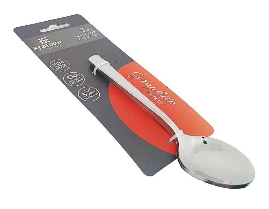 Фото - Чайная ложка Krauzer LKI003-TP3 3 шт. (78521)