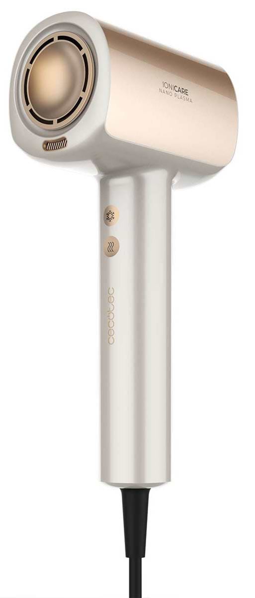 Фото - Фен Cecotec DryGlam Nano Plasma Champagne (A01_EU01_101438)