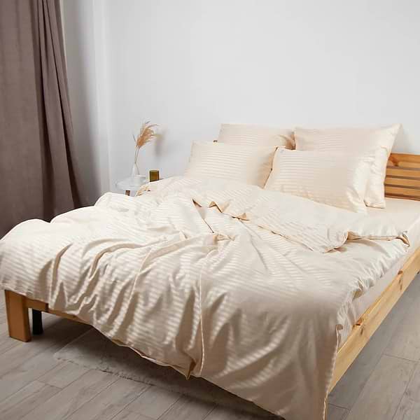 Фото - Комплект постельного белья ТЕП СТРАЙП САТИН Champagne (2-04120_28490)