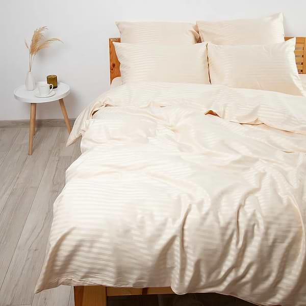 Фото - Комплект постельного белья ТЕП СТРАЙП САТИН Champagne (2-04120_28490)