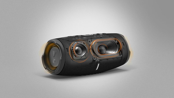 Фото - Портативна акустика JBL Charge 5 Black (JBLCHARGE5BLK)