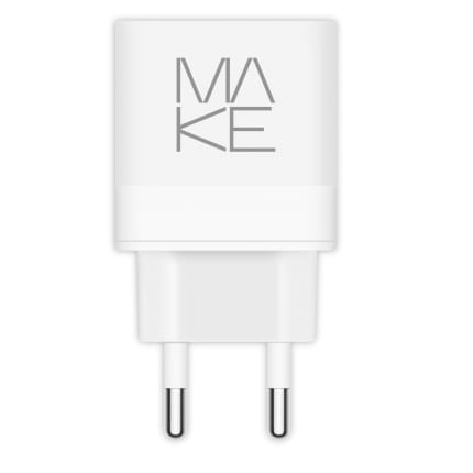 Фото - Мережевий зарядний пристрій MAKE 45W PD+QC White (MCW-325PWH)