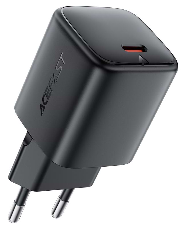 Мережевий зарядний пристрій AceFast 1xUSB-C 45W Gan A119 Fast Charger (6974316285007)