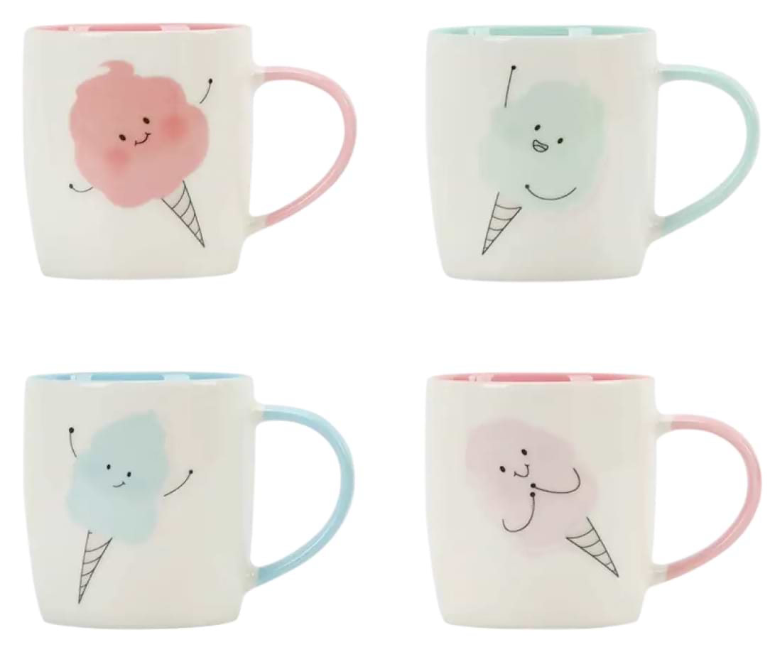 Чашка Vittora Крем-брюле 325 мл в ассортименте (VT-C-107325)