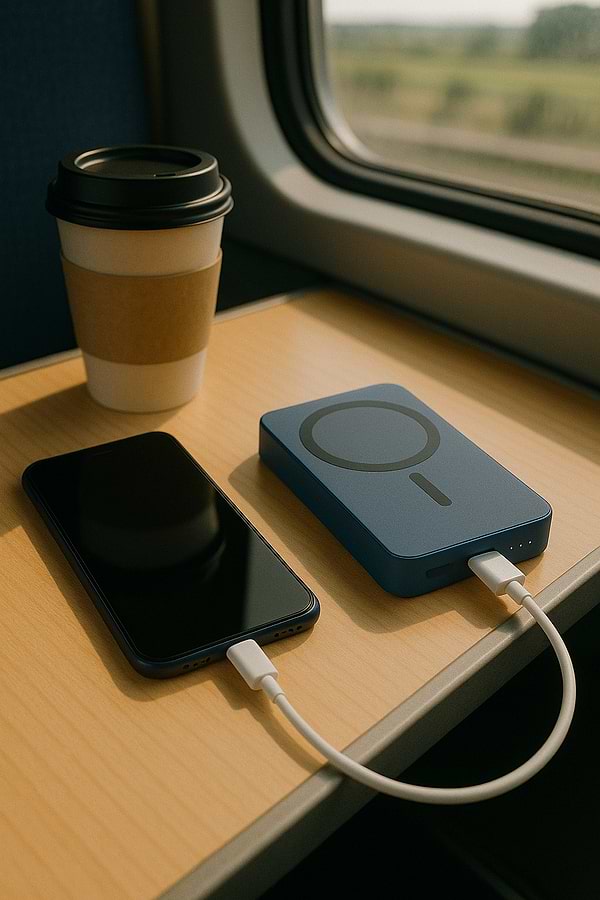 Фото - Батарея мобільна Gelius Nexus Magnetic Wireless Charge 15W GP-PBW100i 5 000mAh (98435)