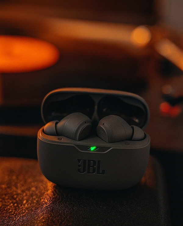 Фото - Наушники вкладыши беспроводные TWS JBL Wave Beam Black (JBLWBEAMBLK)