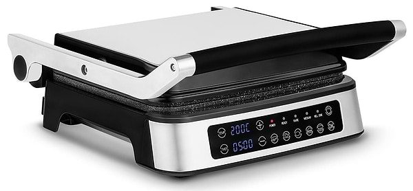 Фото - Мікропошкодження - Гриль-барбекю електричний Zeegma GRILL CHEF 2.0 SILVER