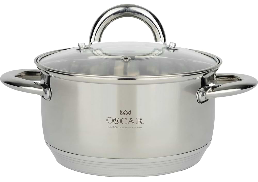 Каструля OSCAR Chef 22 см (OSR-2000-22/n) - Фото 1
