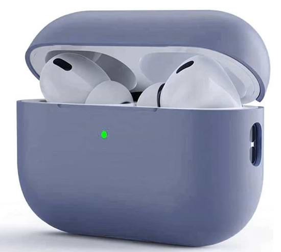 Чохол для навушників Armorstandart Silicone Case for Apple Airpods Pro 2 Lavender Grey (ARM64543)