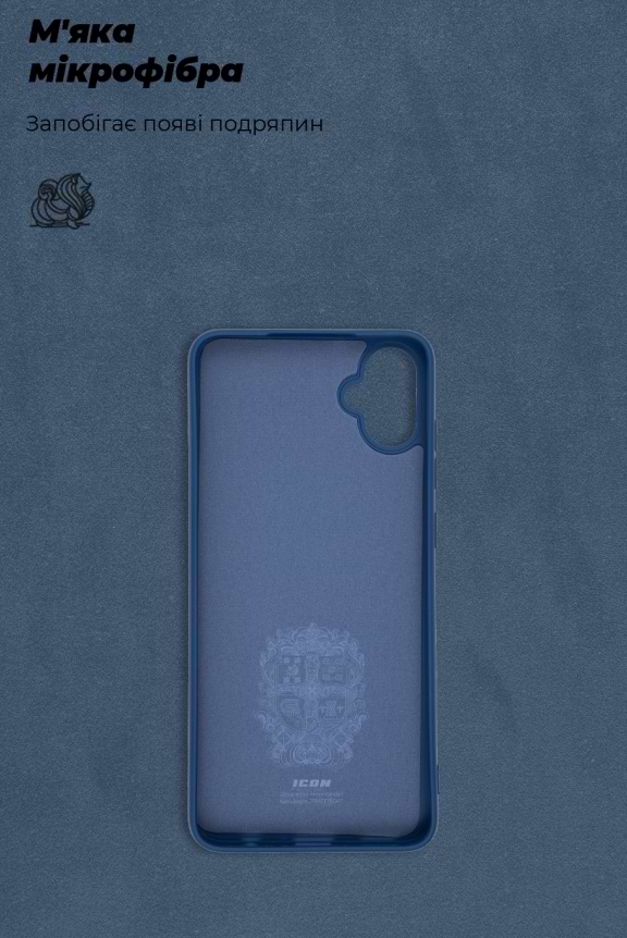Фото - Чохол для смартфону Armorstandart Icon Case for Samsung A05 (A055) Dark Blue (ARM71802)