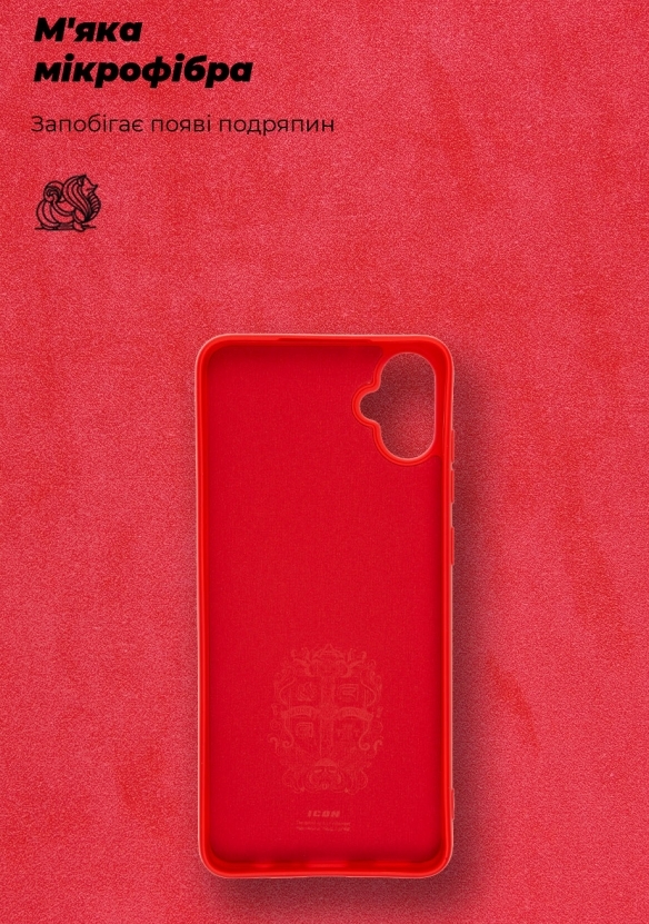 Фото - Чехол для смартфона Armorstandart Icon Case for Samsung A05 (A055) Red (ARM71803)