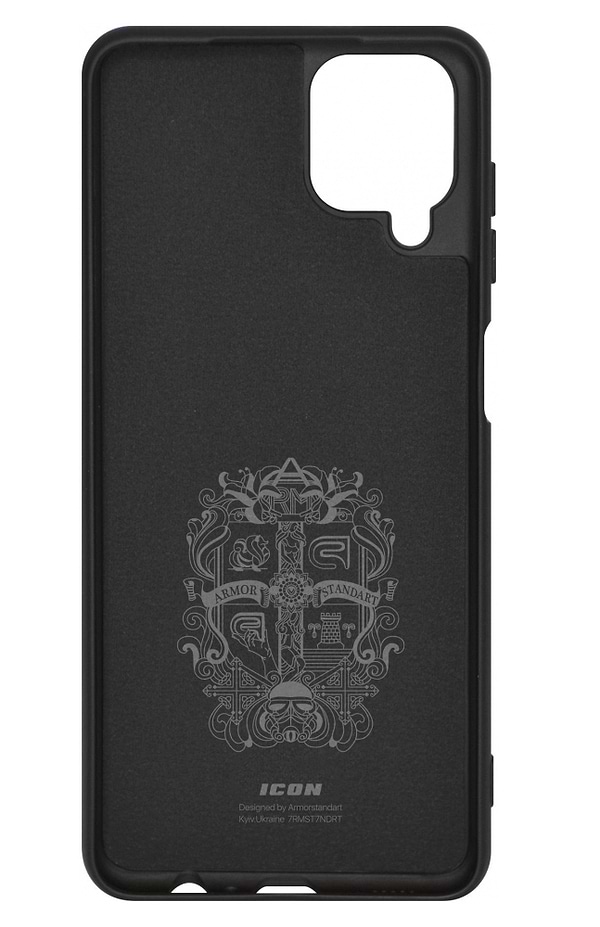 Фото - Чохол для смартфону Armorstandart Icon Case for Samsung A12 / M12 / A12 Nacho Black (ARM58225)