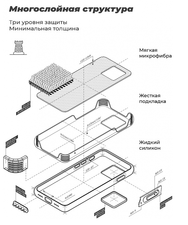 Фото - Чохол для смартфону Armorstandart Icon Case for Samsung A12 / M12 / A12 Nacho Black (ARM58225)