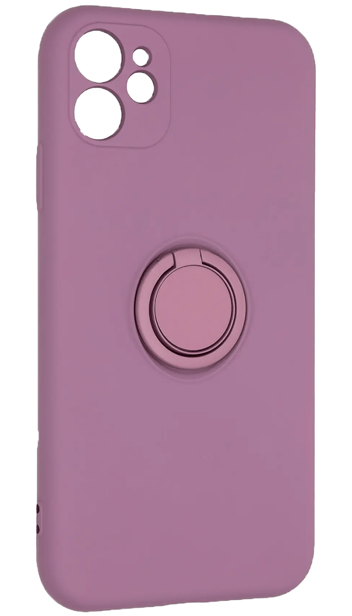 Фото - Чохол для смартфону Armorstandart Icon Ring for Apple iPhone 11 Grape (ARM68651)
