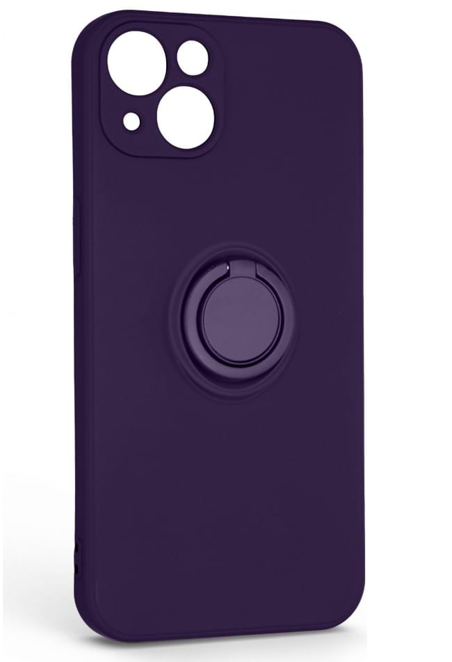 Чохол для смартфону Armorstandart Icon Ring for Apple iPhone 13 Dark Purple (ARM68657) - Фото 1