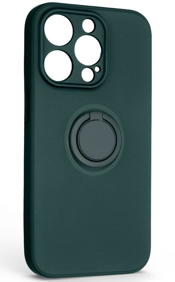 Чохол для смартфону Armorstandart Icon Ring for Apple iPhone 14 Pro Dark Green (ARM68713) - Фото 1