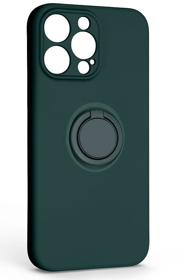 Фото - Чехол для смартфона Armorstandart Icon Ring for Apple iPhone 14 Pro Max Dark Green (ARM68724)
