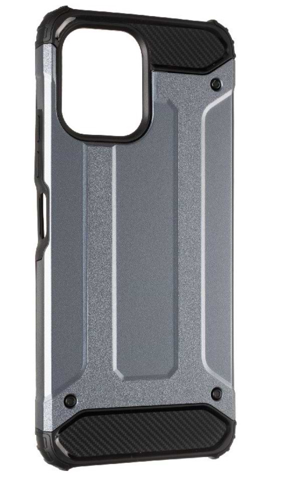 Фото - Чохол для смартфону Gelius Hard Defence TPU Series for Redmi 12 Navy Grey (94438)