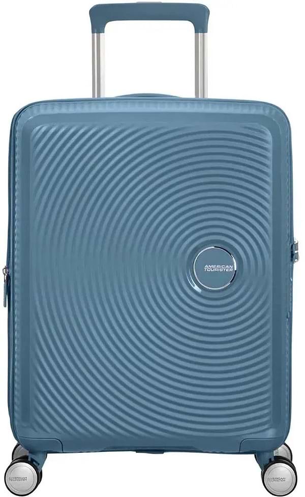 Фото - Чемодан American Tourister Soundbox 55 см серо-синий (32G*51001)