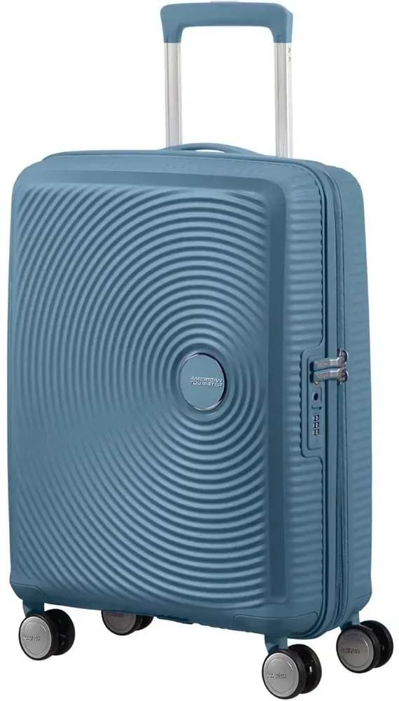 Фото - Чемодан American Tourister Soundbox 55 см серо-синий (32G*51001)