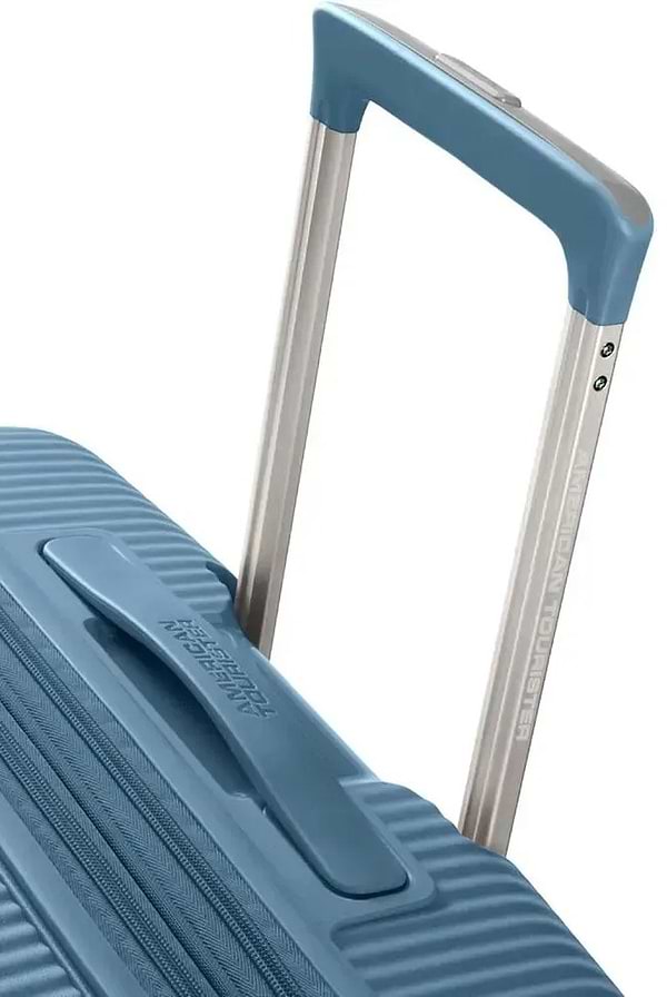 Фото - Чемодан American Tourister Soundbox 55 см серо-синий (32G*51001)