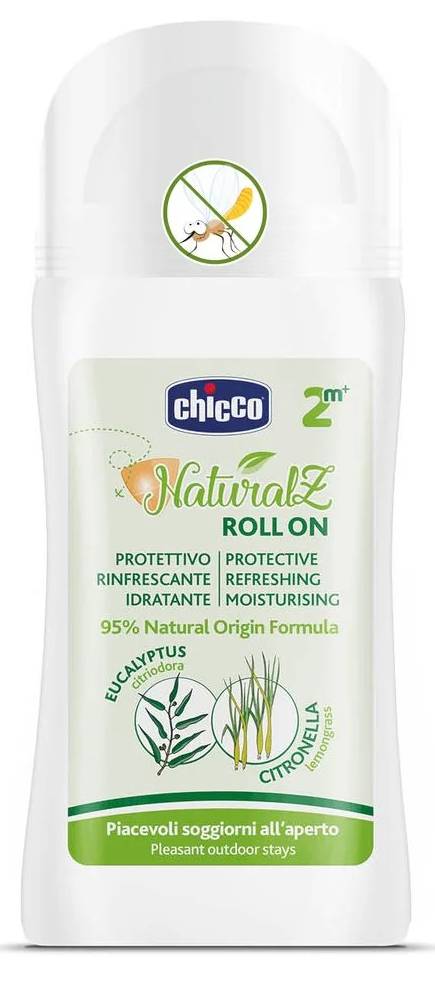 Ролик від комарів для дітей Chicco Naturalz, 60 мл (11597.00)