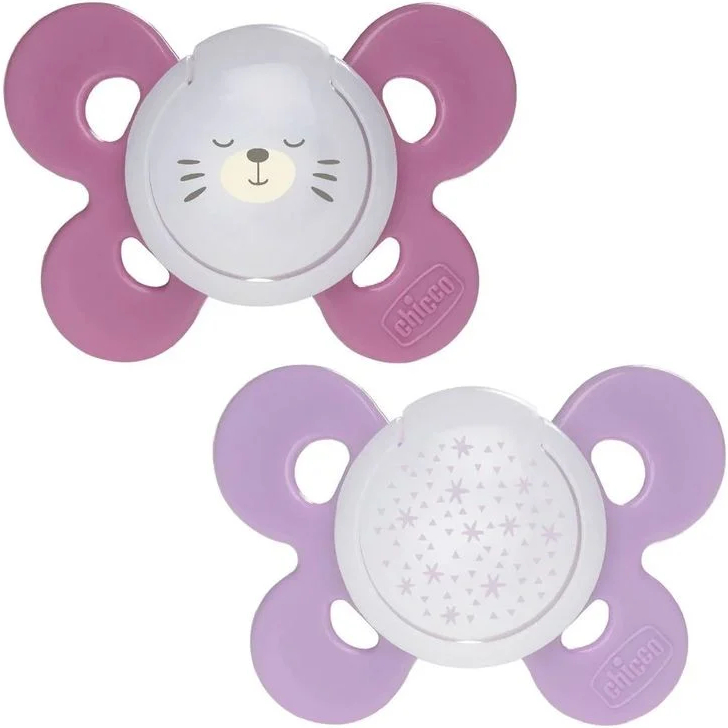Ортодонтична пустушка Chicco Physio Comfort 16-36 місяців 2 шт. в асортименті (74935.41.00.00)