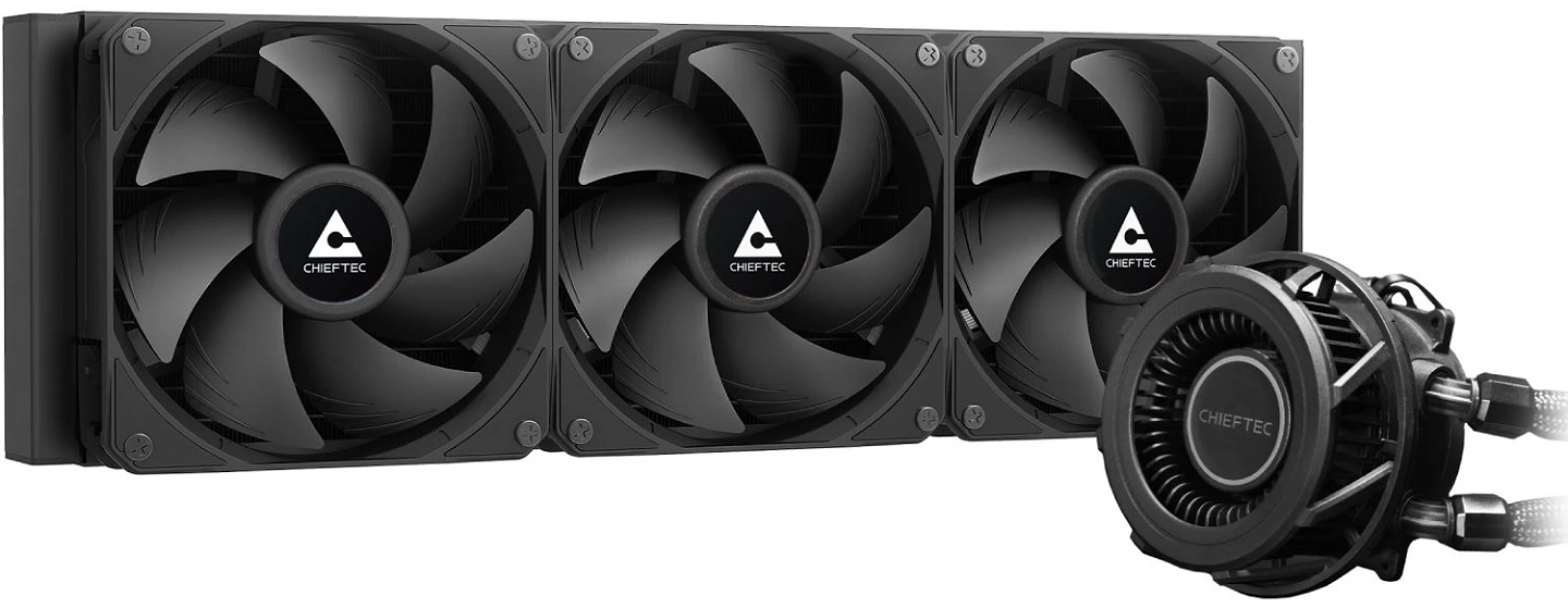 Водяная система охлаждения Chieftec Iceberg PRO 360 DARK (CLC-360-VRM-BLK)