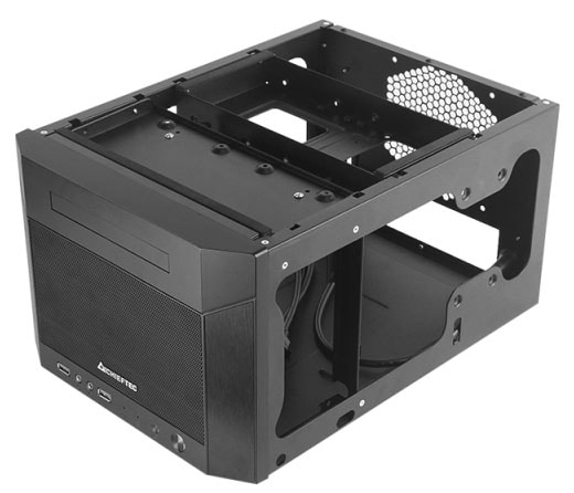 Фото - Корпус Chieftec PRO CUBE MINI CminiITX, Black без БП (CN-01B-OP)
