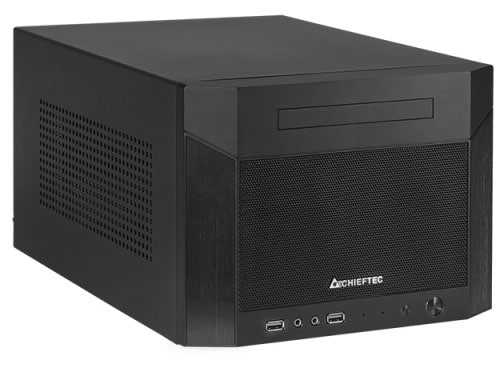 Корпус Chieftec PRO CUBE MINI CminiITX, Black без БП (CN-01B-OP)