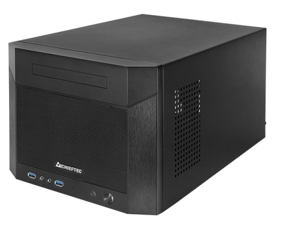 Фото - Корпус Chieftec PRO CUBE MINI CminiITX, Black без БП (CN-01B-OP)