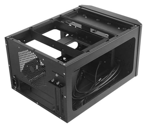 Фото - Корпус Chieftec PRO CUBE MINI CminiITX, Black без БП (CN-01B-OP)