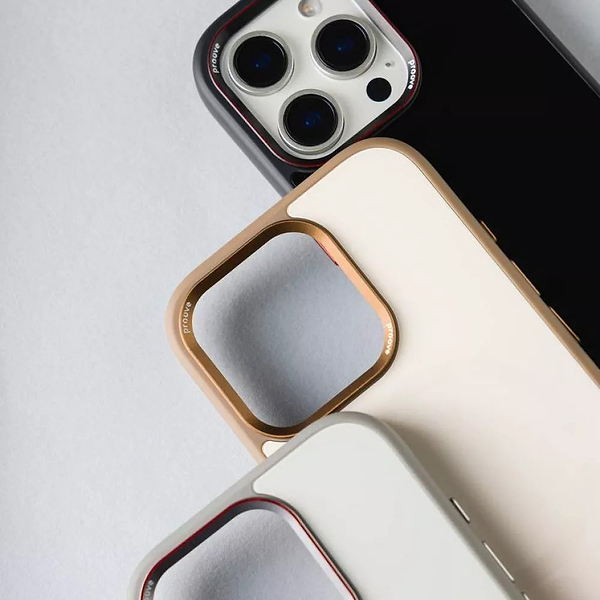 Фото - Чохол для смартфону Proove Sapphire Case with Magnetic Ring iPhone 15 Pro Black Titanium (PCSAIP15P036)