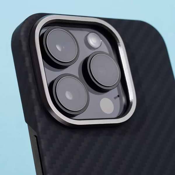 Фото - Чохол для смартфону Proove Carbon Slim with Magnetic Ring iPhone 14 Pro Black (PCCSIP14P002)