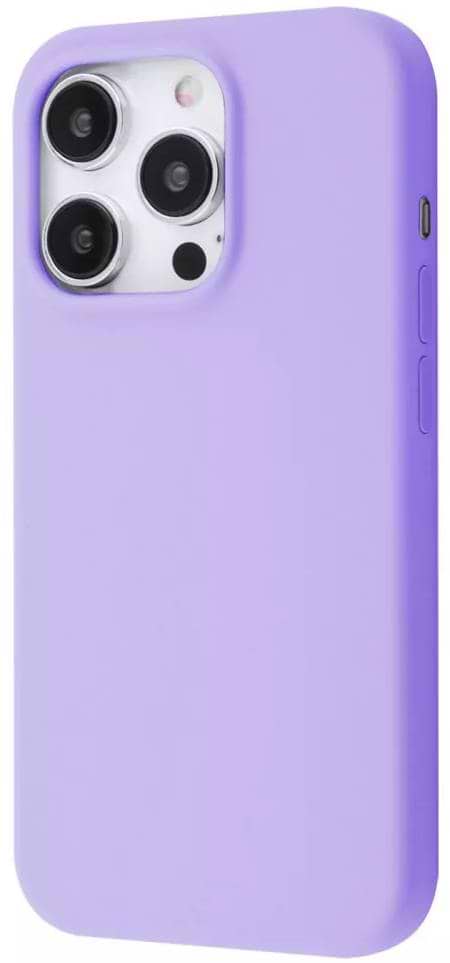 Чехол для смартфона Silicone Case with Magnetic Ring iPhone 14 Pro Lilac (PCSMIP14P021) - Фото 1